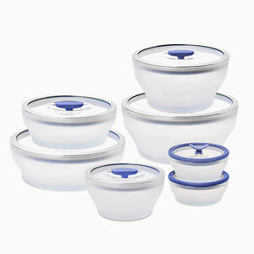 Kit 7 Peças Panela para Micro-ondas MicroChef™ Hermética e Multifuncional