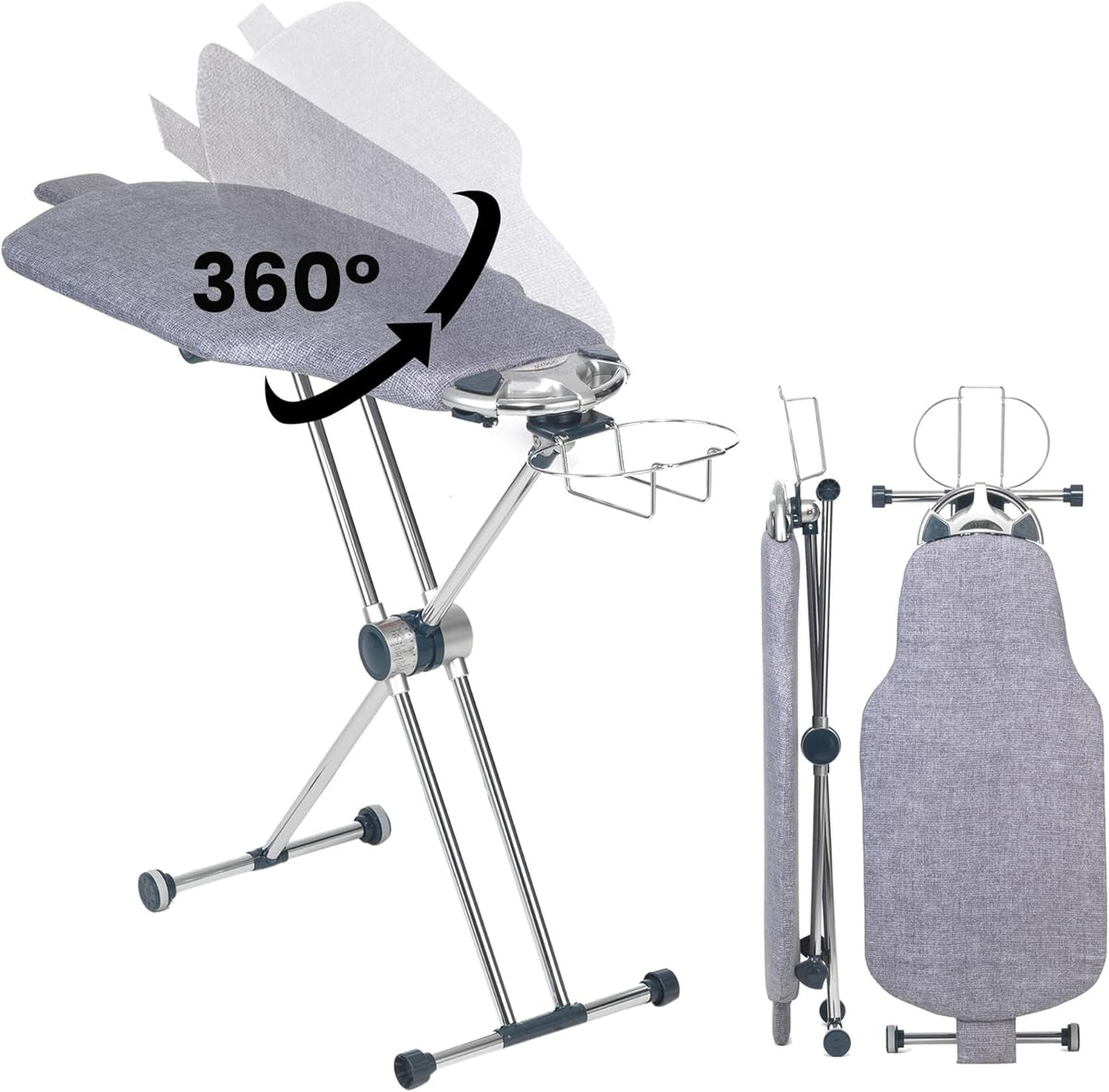 IronFlex 360™ – Tábua de Passar Profissional Giratória