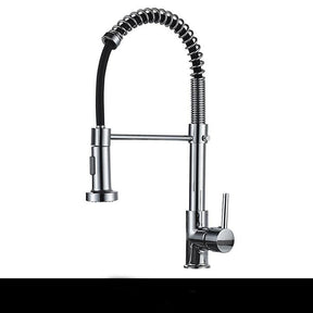 Torneira flexível para cozinha com agua quente e fria.