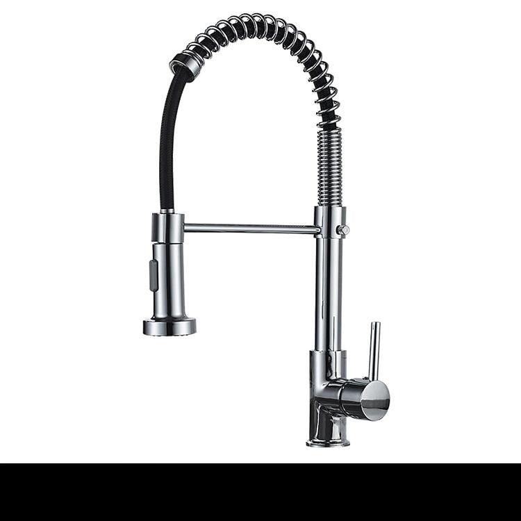 Torneira flexível para cozinha com agua quente e fria.