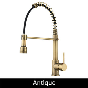 Torneira flexível para cozinha com agua quente e fria.
