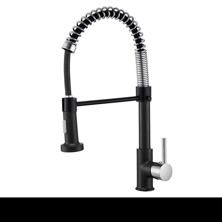 Torneira flexível para cozinha com agua quente e fria.
