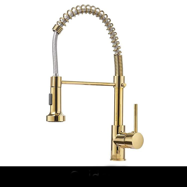Torneira flexível para cozinha com agua quente e fria.