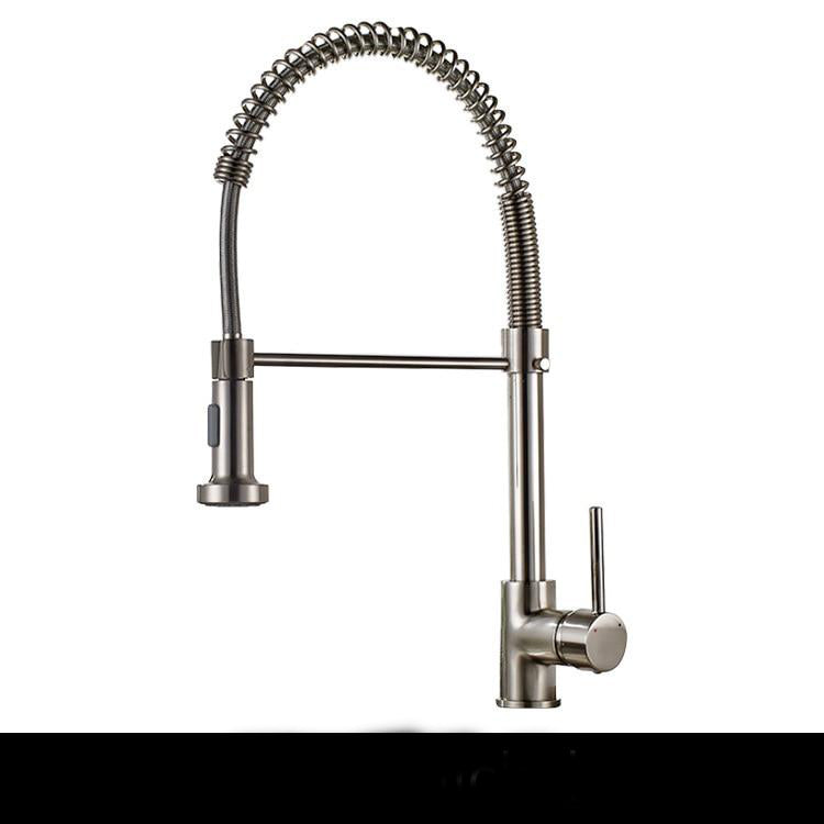Torneira flexível para cozinha com agua quente e fria.