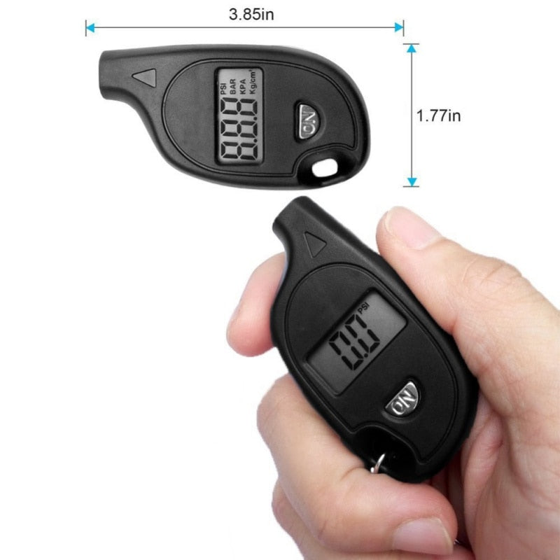 Mini Chaveiro para Teste Pressão das Rodas
