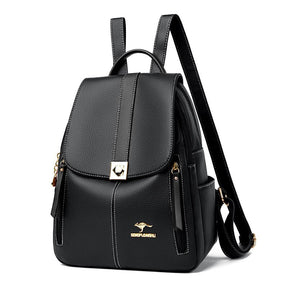 Mochila Feminina de Couro - Jolie