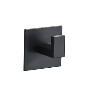 Gancho Porta Toalha de Parede Preto