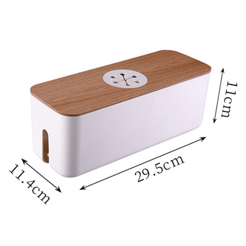 Caixa Organizadora Filtro de Linha Wooden