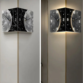 Relógio de Parede 3D Coleção Luna Home Design
