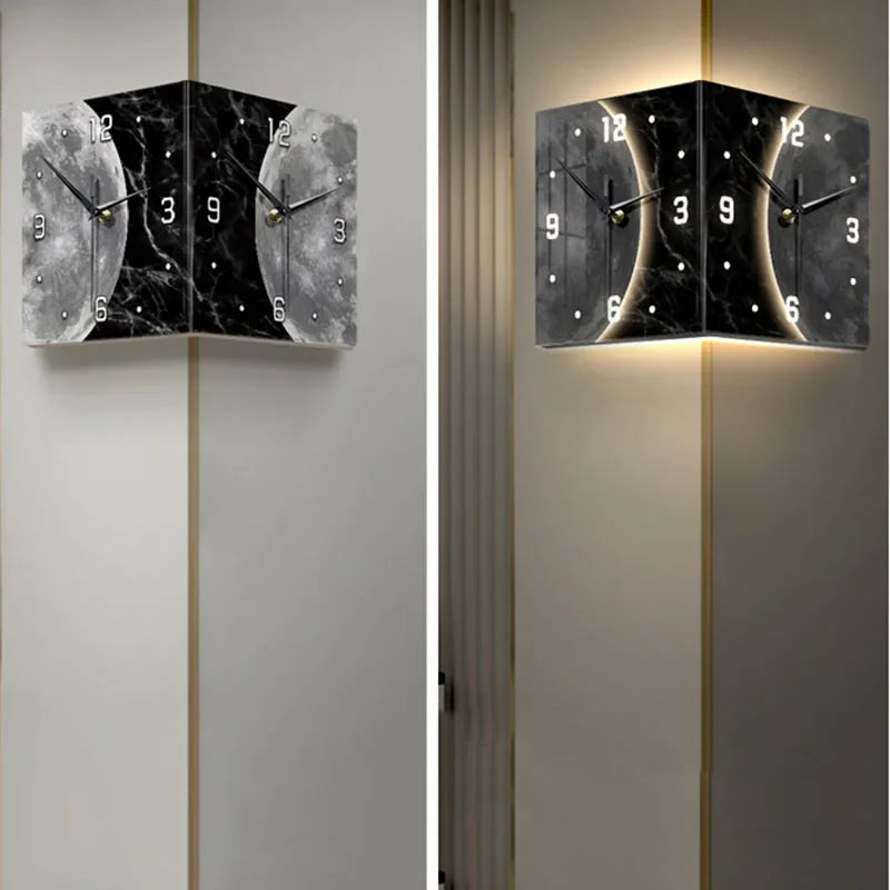 Relógio de Parede 3D Coleção Luna Home Design