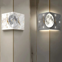 Relógio de Parede 3D Coleção Luna Home Design