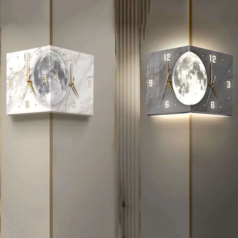 Relógio de Parede 3D Coleção Luna Home Design